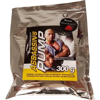 Anabolizér Explomax Assassins Pump 300g - sáček Příchuť: pomeranč