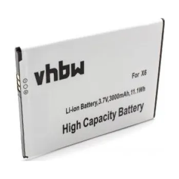 Baterie pro mobilní telefon VHBW Baterie pro Doogee X6 / X6 Pro, 3000 mAh