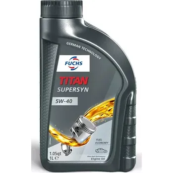 Motorový olej MOTOROVÝ OLEJ FUCHS 5W-40 TITAN SUPERSYN 1L