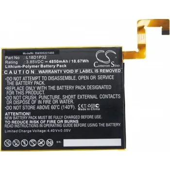 Baterie k notebooku VHBW Baterie pro Lenovo Smart Tab M10, 4850 mAh