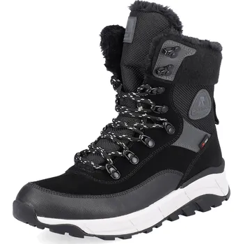 Dámská zimní obuv DÁMSKÉ KOTNÍKOVÉ BOTY RIEKER W0066-00 ČERNÁ Barva: Černá, Velikost: 38