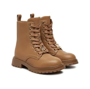 Pánská obuv Turistická obuv Tommy Hilfiger Lace-Up Bootie T3A5-33568-0092 M Hnědá 33