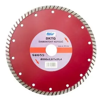 Diamantový kotouč TURBO EXCELLENT 200x25,4mm