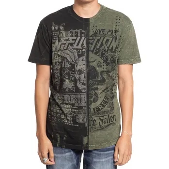 Pánské tričko tričko hardcore pánské - FALLEN OUTLAWS - AFFLICTION - A26805-OVLV