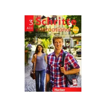 Německý jazyk Schritte International Neu 3 - paket (KB+AB+GLOSSAR) - Hueber Verlag (nemčina) - 2021