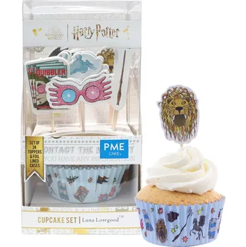 Party dekorace PME Harry Potter Cupcake košíčky se zápichy Lenka Láskorádová