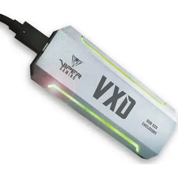 Ukládání dat Patriot VXD externí box na M.2 (PCIe) SSD, USB 3.1, RGB
