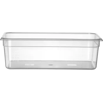 Kontejner GN 1/1 polypropylen, HENDI, Profi Line, GN 1/1, 21L, Průhledná, 530x325x(H)150mm