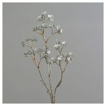 umělá květina Větvička sukulent metal 24586-95