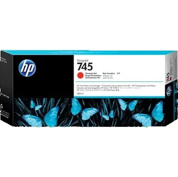Tiskárna HP 745, chromatická červená inkoustová cartridge, 300ml, F9K06A
