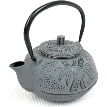 Konvice na čaj Perfect Home Konvička na čaj - litinová 600 ml - šedá