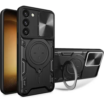 Pouzdro na mobilní telefon Kryt Samsung Galaxy S23 FE Techsuit CamGuard Pro - černý