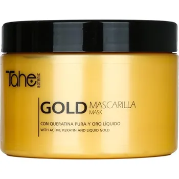 Vlasová regenerace TAHE Keratin Gold Maska s keratinem pro suché a poškozené vlasy 300 ml