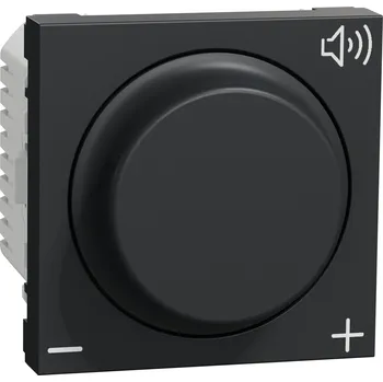 vypínač a zásuvka Ovládač hlasitosti, Antracit