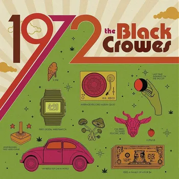 Zahraniční hudba Black Crowes: 1972 - CD