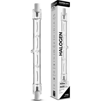 Žárovka Žárovka halogenová lineární 120W 118mm Modee