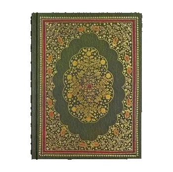 Adresář Notatnik szyty Szmaragdowy Ogród