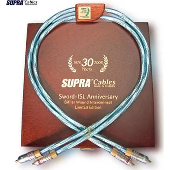 Audio kabel Supra Word ISL Audio - Referenční RCA-cinch signálový kabel - 1,5 m