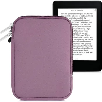 Pouzdro na čtečku elektronické knihy Pouzdro KW Mobile Neoprene Zipper - KW50334108 - Univerzální pouzdro pro čtečky 6" - vínové + BONUSY