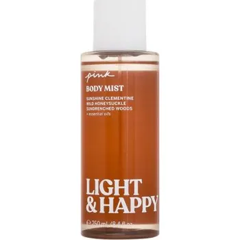 Dámský parfém Pink Light & Happy 250 ml tělový sprej pro ženy