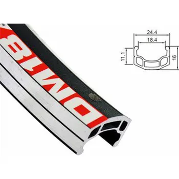 Ráfek na kolo ALEXRIMS DM18 mtb ráfek 26x32 děr. boční CNC kryt černý (ALX-DM1832)