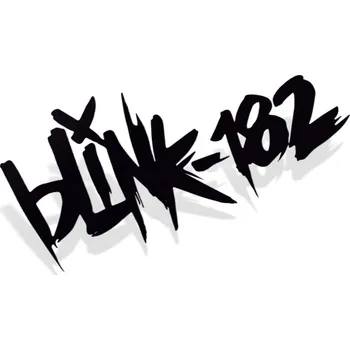 Samolepicí dekorace na vozidlo Samolepka Blink-182 II - 10x5