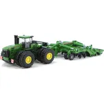 John Deere 9630 Traktor s bránami Amazone Centaur 1:87 - SIKU John Deere 9630 Tractor with Amazone Centaur - kovové modely auta 1/87