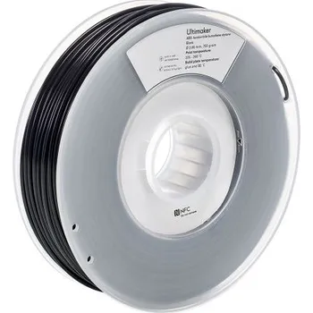 Příslušenství k 3D tiskárně Vlákna pro 3D tiskárny, Černá 2.85mm 750g ABS Ultimaker