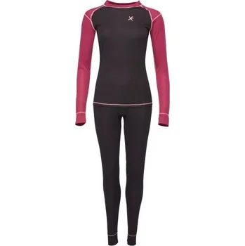 Set dámského termoprádla Dámský funkční termoset KLIMATEX Darla černá, XXL Velikost: XL