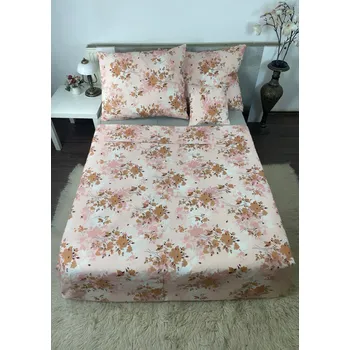 Povlečení Francouzské bavlněné povlečení - Podzimní růže-Sale