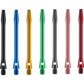 Příslušenství pro šipky Designa Násadky Anodised Aluminium - long - blue