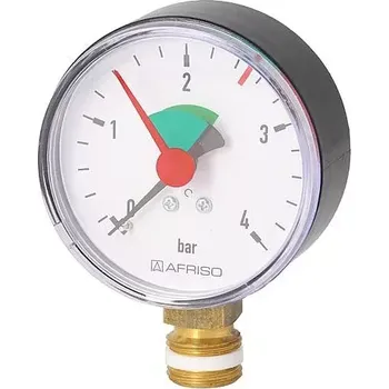 Afriso Manometr 63 mm 3/8"-2,5 bar - radiál