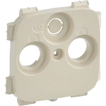 vypínač Valena ALLURE krytka zásuvky TV-RD-SAT 30MM univerzální barva béžová *754806 Legrand