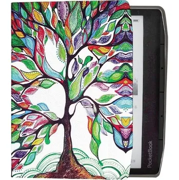 Pouzdro na čtečku elektronické knihy Pouzdro B-Safe Magneto 3417 na Pocketbook 700 Era - motiv Tree + BONUSY