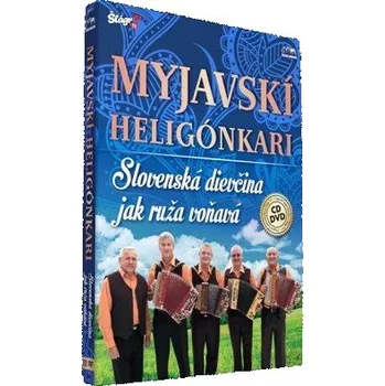 Česká hudba Myjavskí heligónkari - Slovesnká dievčina jak ruža voňavá - CD+DVD