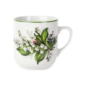 hrnek 300ml TROJKA-KONVALINKA, čes.porcelán