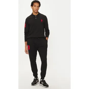 Pánské tričko U.S. Polo Assn. Polokošile MUP1935 Černá Regular Fit XL