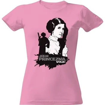 Dámské tričko Tričko s potiskem Jsem princezna. Vole! dámské