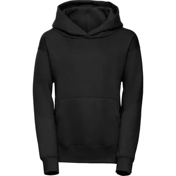 Chlapecká mikina Russell Dětská mikina s kapucí R-575B-0 Black 116 (M)