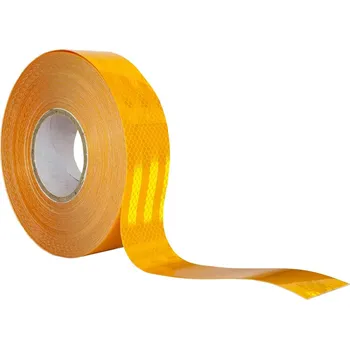 Žlutá konturová reflexní páska 1 metr