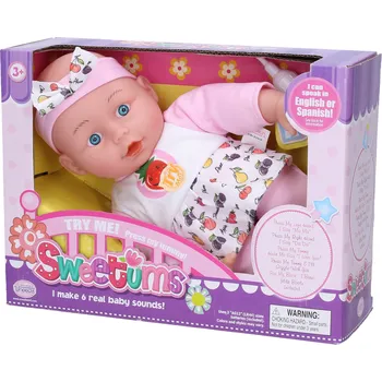 Panenka Miminko měkké mluvící 28 cm