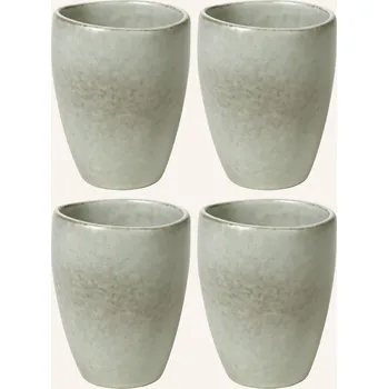 Broste Copenhagen Sada 4 Hrnků Nordic Marsh, zelená