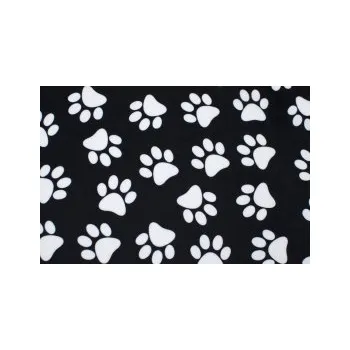 Pelíšek pro psa Pelíšek pro psa Purtex Buddy 65x45 cm, Varianta: černo-bílý