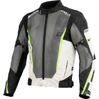 Moto bunda Bunda na motorku SECA Airflow II šedá S