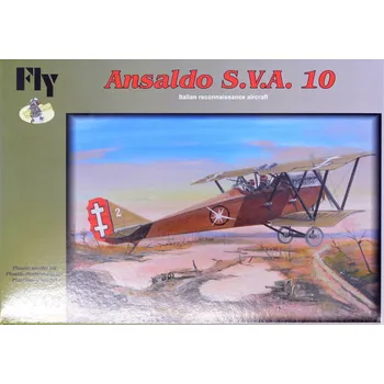Plastikový model Fly 1/48 Ansaldo S.V.A. 10 (5x camo)