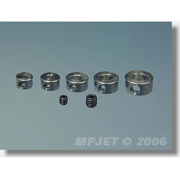 RC vybavení Stavěcí kroužek mosaz 5 mm 4 ks