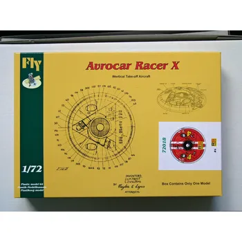 Plastikový model Fly 1/72 Avrocar Racer X (#4 RS Models)