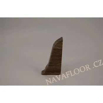 Podlahová lišta Koncovka pravá k soklové liště SLK 50 W472 Pekan grafitový