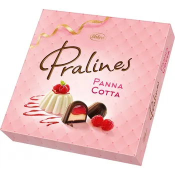 Bonboniéra Bonboniéra Vobro 129 g pralinky Panna Cotta (čokoládové plněné pralinky bonboniéra)