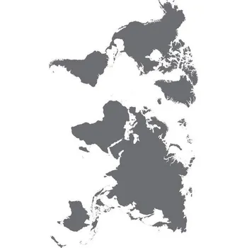 Samolepící dekorace Samolepící dekorace AG Design F 1041 Mapa Světa, (65 x 85 cm)
